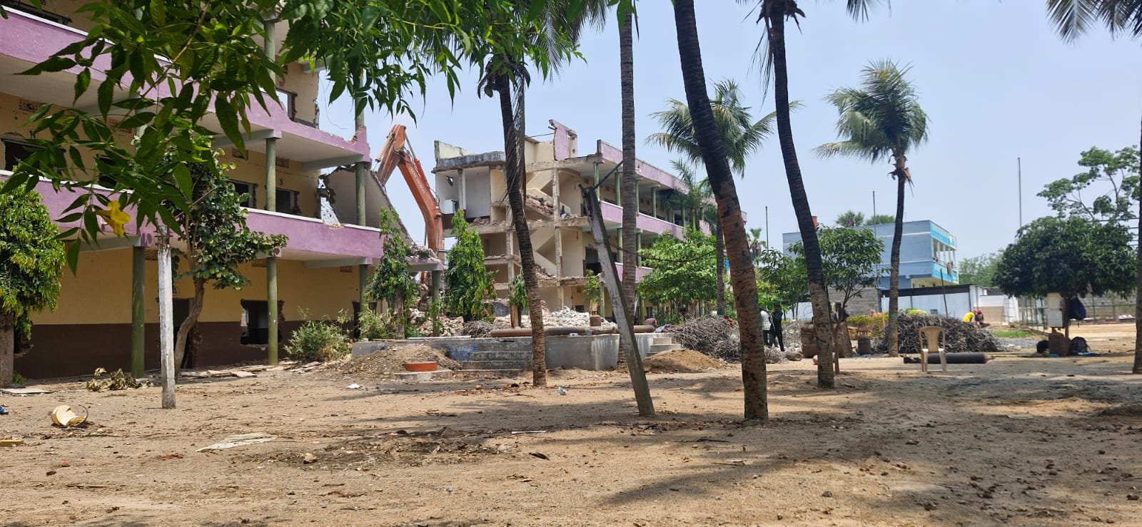 High-rise demolition survey in Bangalore