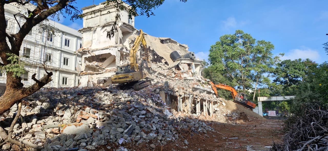 Factory dismantling Bangalore