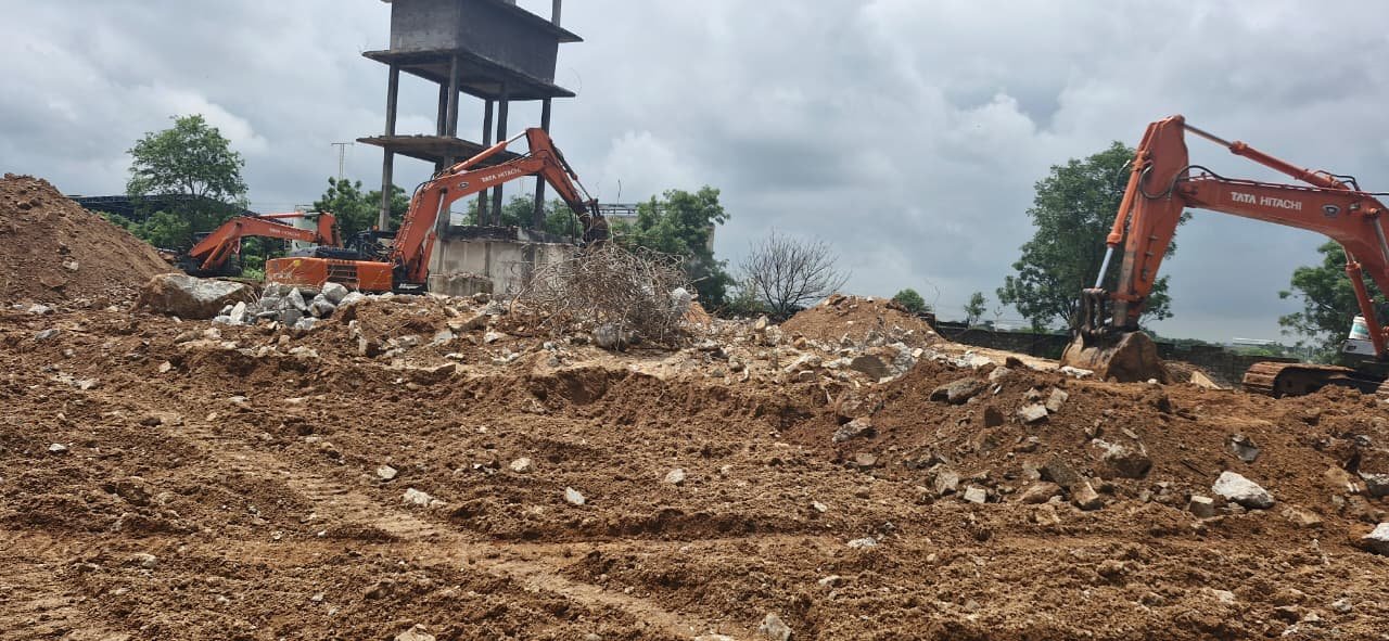 Factory dismantling Hyderabad
