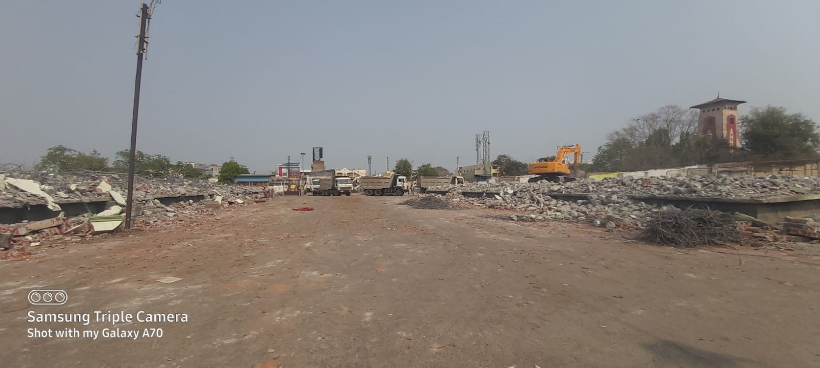 High-rise demolition survey in Vijayawada