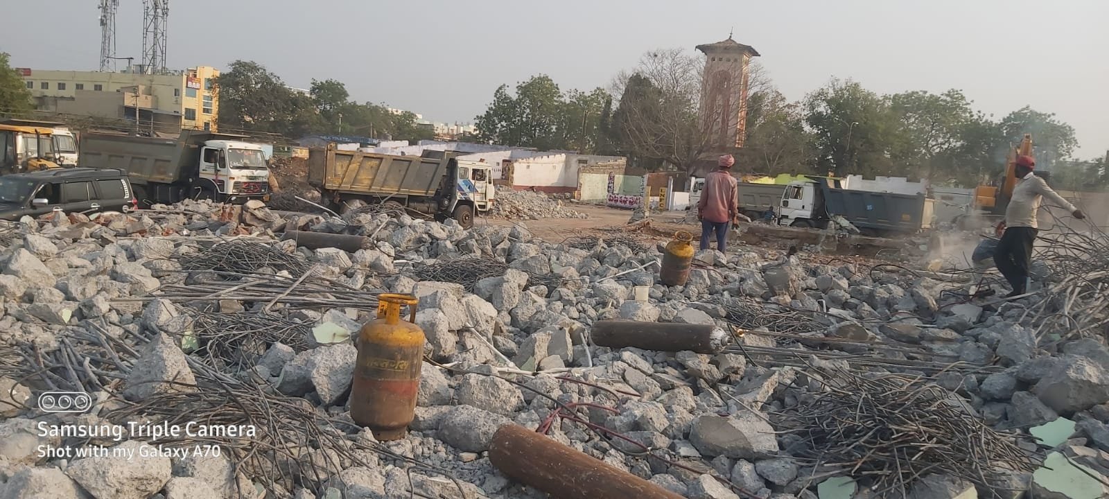 Debris removal Vijayawada by MS Demolishers